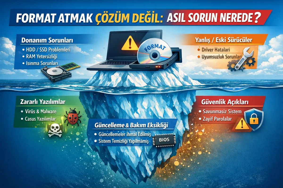 Format Atmak Çözüm Değil: Asıl Sorun Nerede?
