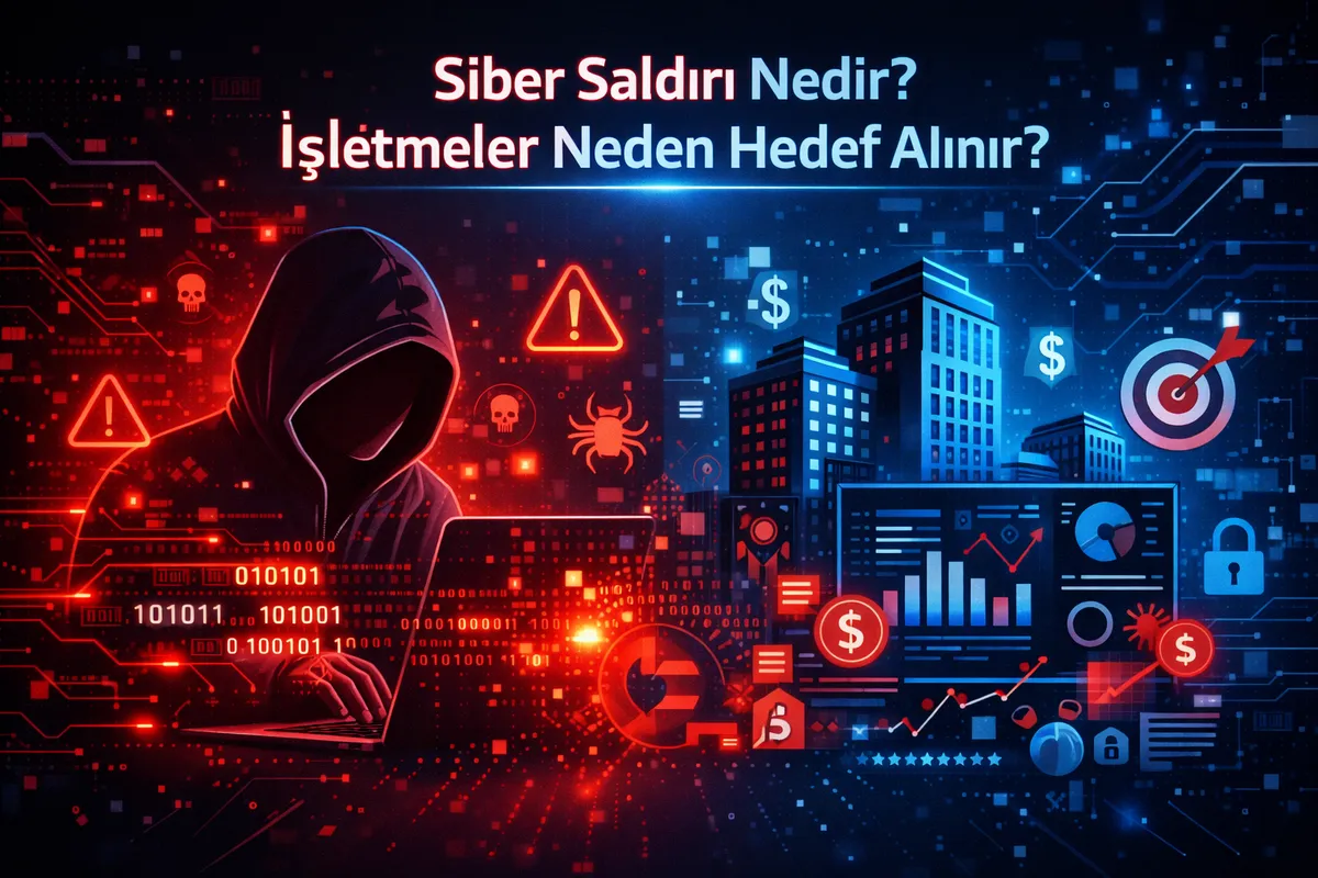 Siber Saldırı Nedir? İşletmeler Neden Hedef Alınır?
