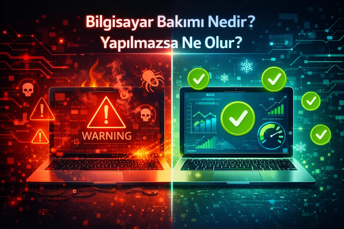 Bilgisayar Bakımı Nedir? Yapılmazsa Ne Olur?