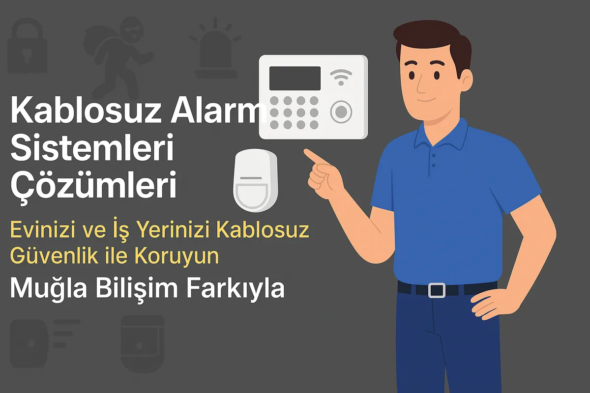 Kablosuz Alarm Sistemleri Çözümleri
