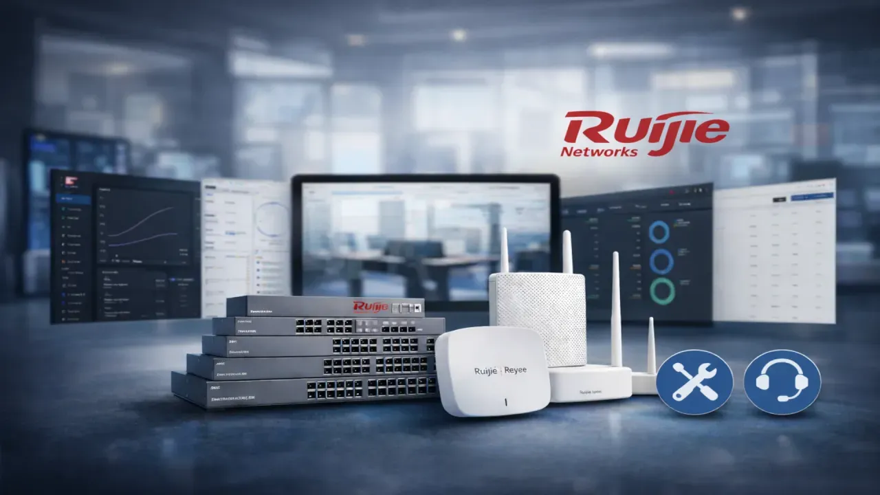 Ruijie Network Cihazları Kurulum, Destek, Bakım ve WiFi Çözümleri